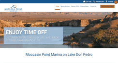Desktop Screenshot of moccasinpointmarina.com